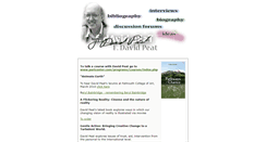 Desktop Screenshot of fdavidpeat.com